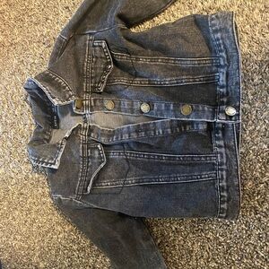 SHEIN Dark Denim Kids Jacket